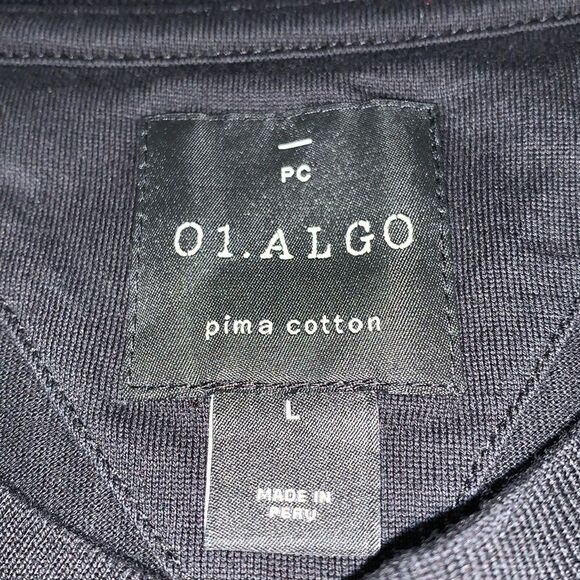 Mens 01.Algo Pima Cotton Pocket Shortsleeve T-Shirt - Picture 4 of 5